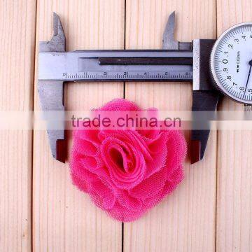 Handmade Mesh Flower Clip for Kids Hair Accessories photo-4