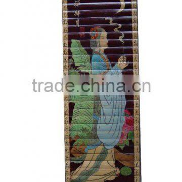 bamboo wall decoration [ the Beauty Diao Chan ]