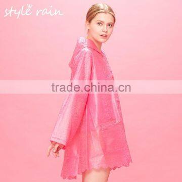 2015 New Style Fashion Factory Disposable Rain Coat photo-4