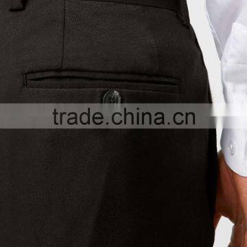 Men's Black Ultra Skinny Suit Trousers 2015 Mens Formal Dress Pants Trousers in Bulk photo-5