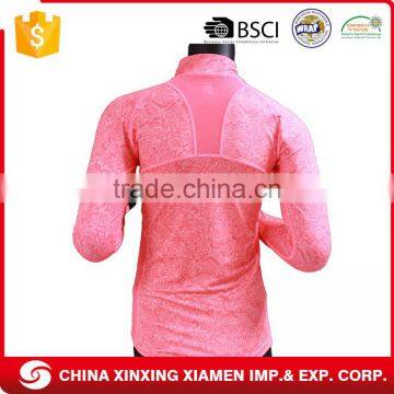 All Over Print Pink Running Plain Women Yoga Jacket photo-3