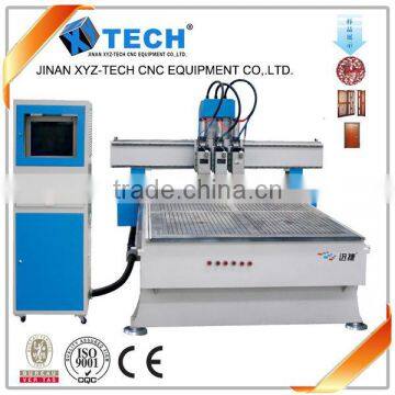 CHINA JINAN the XJ1325 Three Spindle CNC Router With CE