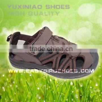 new model style fashion stylish fancy boys sandals shoes, men fancy slippers beach shoes made in china jinjiang