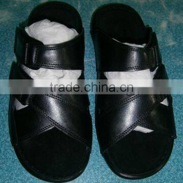 Hand Made Leather Slippers for Men 2015