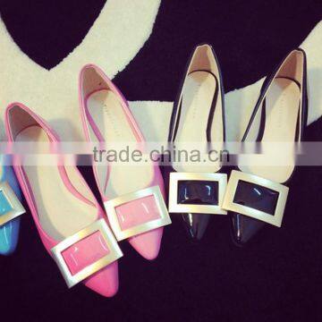 HFR-YS09 Shallow Mouth Flat Shoes Fashion Women's European Leg Casual Shoes photo-6