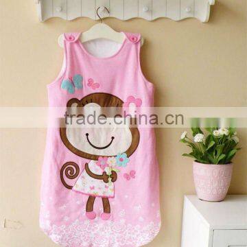 baby clohtes embroider baby sleeping bag