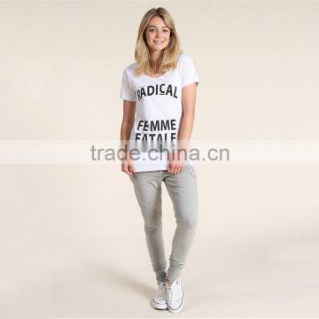 Comfortable Casual Loose Ladies Jogger Women Pants and Trousers photo-3