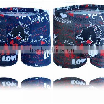 2016 New Style Men Brand of Superior Quality Underwear Cotton Print Classic Breathable Male Boxer photo-5