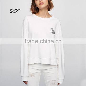 Wholesale woman clothing xxxxl hoodies cotton printing hooodies