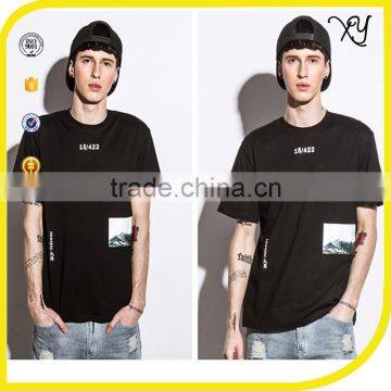 2017 Summer Fashion Latest t Shirts for Boys Dry Fit t Shirt With Printing photo-2