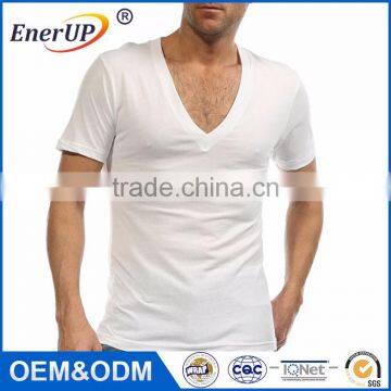 mens gym running bodybuilding cotton pands t shirt