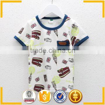 fashion children t-shirt design for little boy cute children t shirt