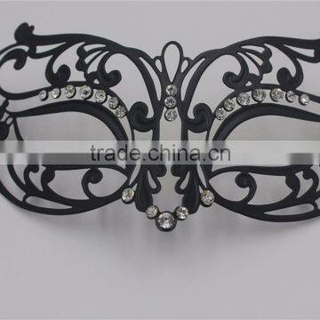 Metal Filigree Venetian Masquerade MardiGras Party Diamante Eye Mask