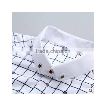 Latest Shirt Designs for Men 2016 Fancy Custom Elongated Printed Hawaiian Short Sleeve T-shirt photo-2