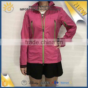 Good quality custom women wholesale windbreaker jackets