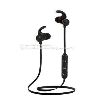 Wireless Magnetic Bluetooth Headphones In-Ear Sports Earbuds With Mic for Running Jogging photo-3