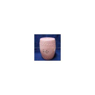 Blue Porcelain Garden Stool WRYCN75 photo-2