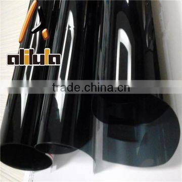 Black car glass film safety protective car window film for front window tinting