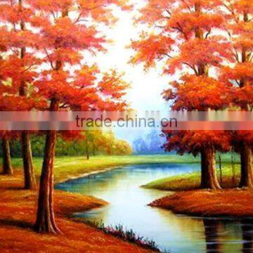 Diy diamond embroidery landscape painting full rhinestones pasted painting cross stitch mosaic craft
