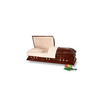 Wood Caskets Wood Coffin Funeral Coffin photo-2