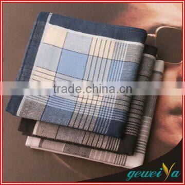 Twill Cotton Striped Man Handkerchief