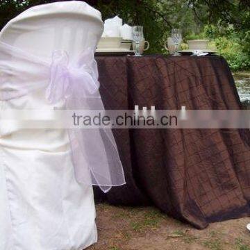 banquet chair covering &organza sash