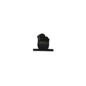 shanxi black granite tombstone/ black monument