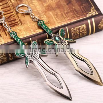 HOT Games DOTA Keychain Promotion gift toy Dota 2 keychain Alloy DOTA 2 Keychain For Decoration