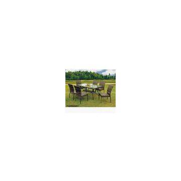 patio garden wicker tables and chairs