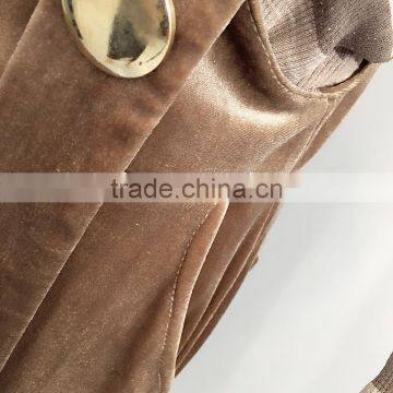 B22672A Autumn Ladies Long Sleeved Sweater Waist Overalls Corduroy Wide Leg Pants Suit