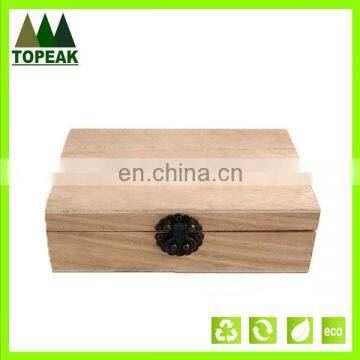 Various dimensions wooden box custom logo printing gifts/flowers/jewelry/tea/soap Packaging Box