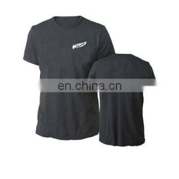 RPET new black comfortable/popular advertising/promotional T shirt