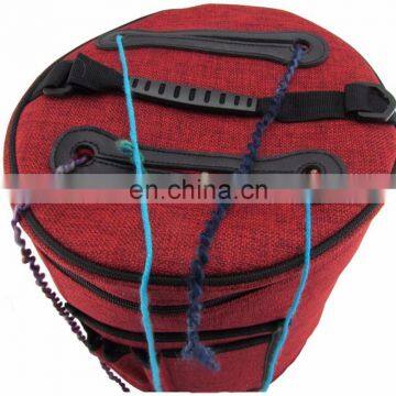 Yarn Storage Bag Organisation Portable Lightweight Easy to Carry Knitting Crochet Yarn Holder With Pockets photo-3