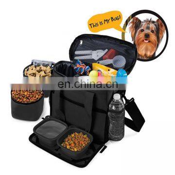 Nylon Dog Carrier Pet Outside Bag Dog Travel Bag