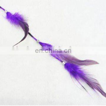 Synthetic Hair Feather hair extension Wig FHE-0006