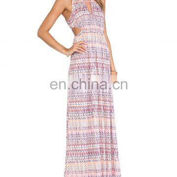 CHEFON Printed Ladies Monsoon Maxi Dresses