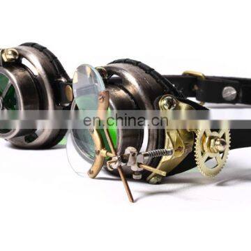 Steampunk Googles Eyewear Accessory With Magnifying Lenses photo-2