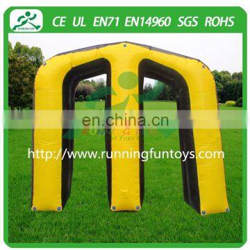 Wholesale china used obstacle inflatable paintball bunkers, inflatable M bunker