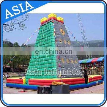 Factory Price Inflatable Rock Climbing Wall, Inflatable Floating Climbing For Adult