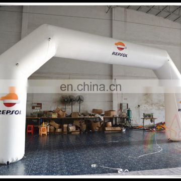 2016 New Inflatable White Arch With Custom Design For Rental Advertising Promotional Archway