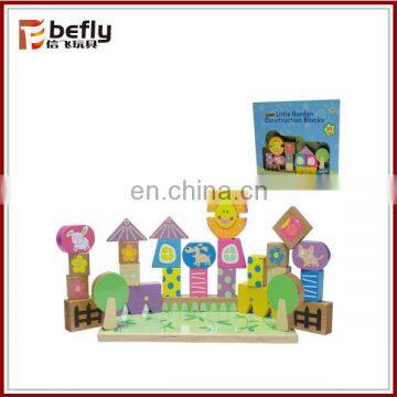 Intelligence building wooden blocks toys