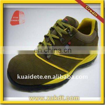 Safety working shoes with nobuck leather with CE