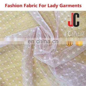 JC-K61943C wholesale textile nylon stretch jacquard mesh fabric