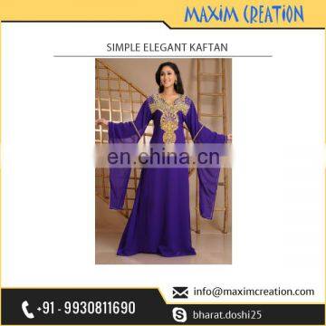 Simple Elegant Kaftan Available for Fashion Events