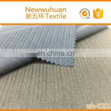 65% polyester 35% viscose dobby design with colored yarns T/R suiting fabric