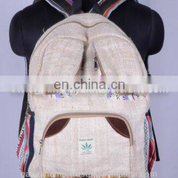 Canvas Natural Backpack HBBH 0005