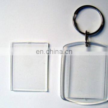 Plastic Photo Transparent Acrylic Keychain 35*45mm photo-3