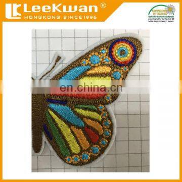 Iron on Patches, Custom Embroidered Patch Butterfly, Butterfly Patch for Denim photo-3