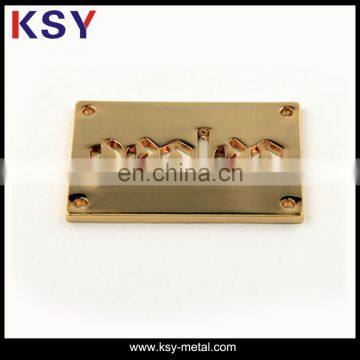 Hot Sell Metal Furniture Hardware Accessories Clothing Labels With Engraved Logo photo-2