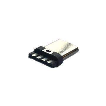 New High Quality 4 Pins Type C plug Male USB Connector made by Copper Alloy and PBT Used for Data Cable